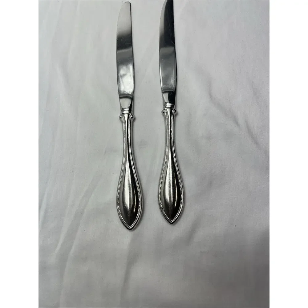 Stainless Steel dinner Knife Set Of 2, unbranded, Unknown handle material
